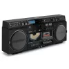 Muusikasüsteem MEDION LIFE P66538 — 20 W, 2-suunalised kõlarid, DAB+/FM/PLL, Bluetooth, LCD-ekraan, must