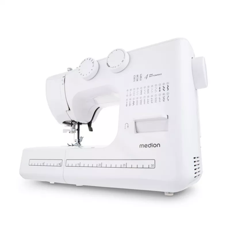Õmblusmasin MEDION LIFE SM60 Elektriline 60W 3 Pooli Valge
