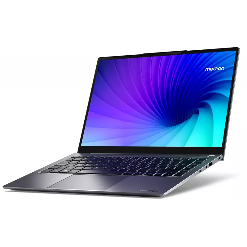 MEDION SPRCHRGD 14 S1 Elite MD62637 Snapdragon X1E-78-100 sülearvuti 35,6 cm (14 tolli) WQXGA+ 16 GB LPDDR5-SDRAM 512 GB SSD Wi-Fi 6E (802.11ax) Windows 11 Home USA inglise keel hall