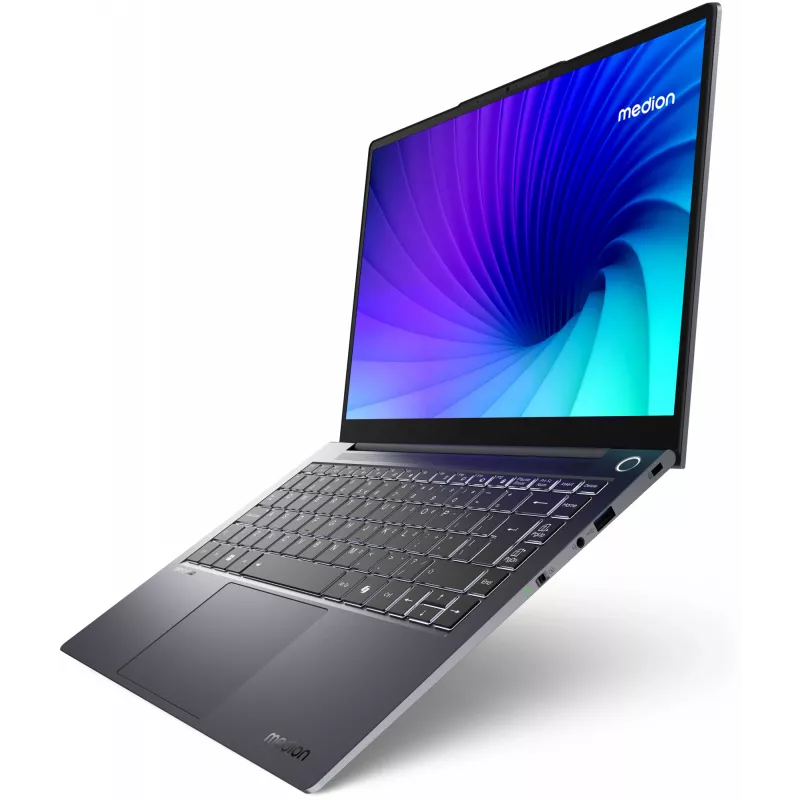 MEDION SPRCHRGD 14 S1 Elite MD62637 Snapdragon X1E-78-100 sülearvuti 35,6 cm (14 tolli) WQXGA+ 16 GB LPDDR5-SDRAM 512 GB SSD Wi-Fi 6E (802.11ax) Windows 11 Home USA inglise keel hall
