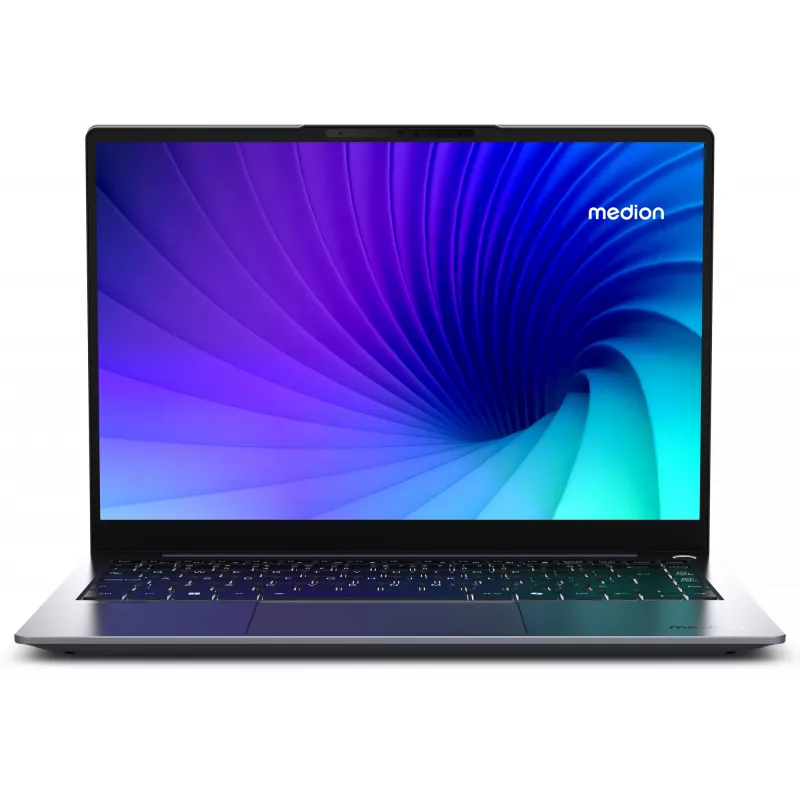 MEDION SPRCHRGD 14 S1 Elite MD62637 Snapdragon X1E-78-100 sülearvuti 35,6 cm (14 tolli) WQXGA+ 16 GB LPDDR5-SDRAM 512 GB SSD Wi-Fi 6E (802.11ax) Windows 11 Home USA inglise keel hall