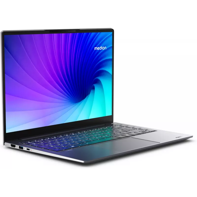 MEDION SPRCHRGD 14 S1 Elite MD62637 Snapdragon X1E-78-100 sülearvuti 35,6 cm (14 tolli) WQXGA+ 16 GB LPDDR5-SDRAM 512 GB SSD Wi-Fi 6E (802.11ax) Windows 11 Home USA inglise keel hall