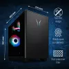 ERAZER Bandit P20 MD35462 Intel Core Ultra 7 265F 32 GB DDR5-SDRAM 1 TB SSD NVIDIA GeForce RTX 5070 Windows 11 Torn PC Must