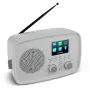Internetiraadio MEDION 50078819 — DAB+/FM, Wi‑Fi (802.11a/b/g), 5 W RMS, 2,4-tolline TFT-ekraan, hall, Spotify tugi