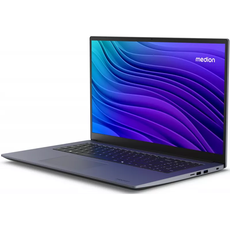 MEDION Avantum 17 E1e MD600001 Intel® N N100 sülearvuti 43.9 cm (17.3 tolli) Full HD 4 GB DDR4-SDRAM 128 GB Flash Wi-Fi 6 (802.11ax) Windows 11 Home S-režiimis Hall