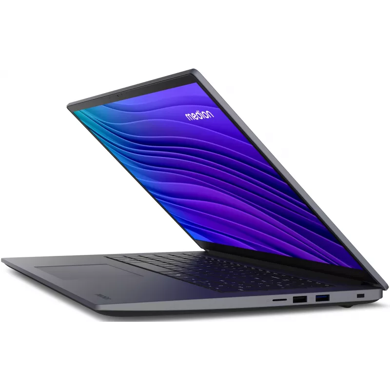 MEDION Avantum 17 E1e MD600001 Intel® N N100 sülearvuti 43.9 cm (17.3 tolli) Full HD 4 GB DDR4-SDRAM 128 GB Flash Wi-Fi 6 (802.11ax) Windows 11 Home S-režiimis Hall