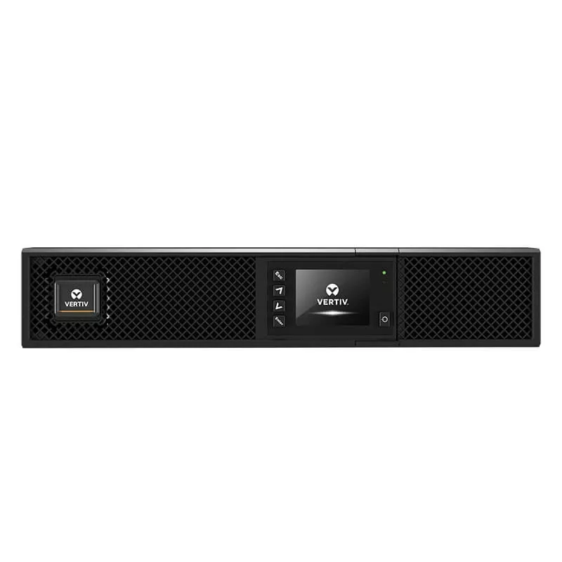 UPS Vertiv Liebert GXT5 0,75 kVA / 0,75 kW 230V rack/korpus, 8 C13/C19 pistikupesa, LCD, VRLA aku