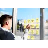 3M 654-SSCY-P8+4 märkmepaber Ruudukujuline Kollane 90 lehte Isekleepuv