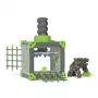 schleich ELDRADOR CREATURES BattleCave Stone Smasher, Action/Seiklus, Koletised ja draakonid, Kivimaailm, 7 a, Roheline, Hall