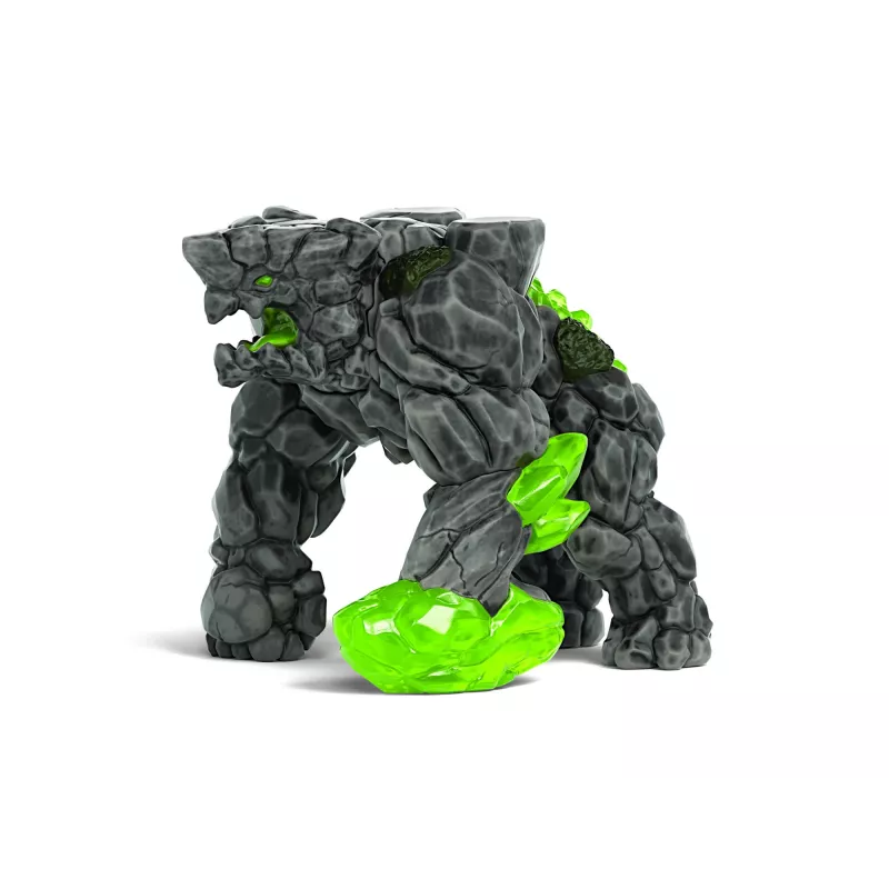schleich ELDRADOR CREATURES BattleCave Stone Smasher, Action/Seiklus, Koletised ja draakonid, Kivimaailm, 7 a, Roheline, Hall