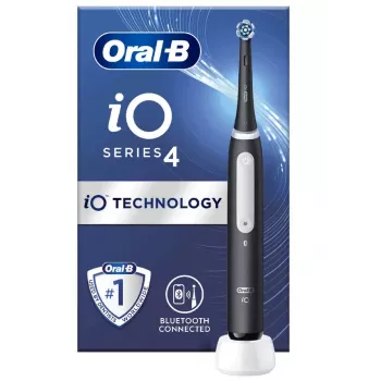 Oral-B iO 4 täiskasvanute pöörlev hambahari, must