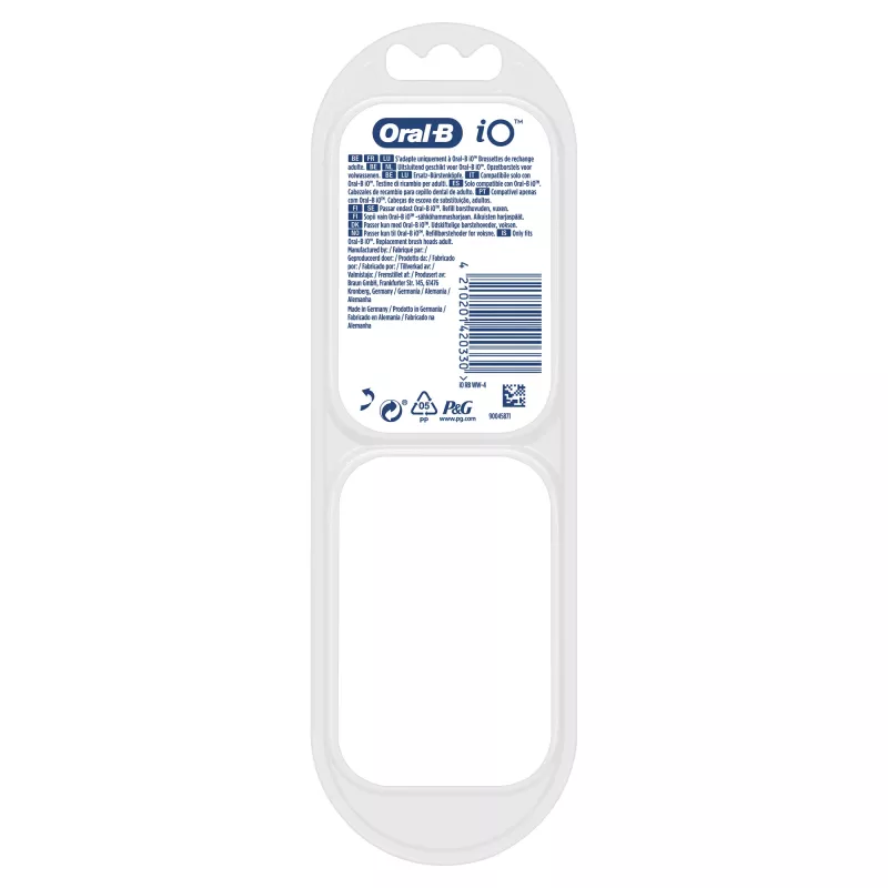 Oral-B 80365502 hambaharjapea 4 tk Valge