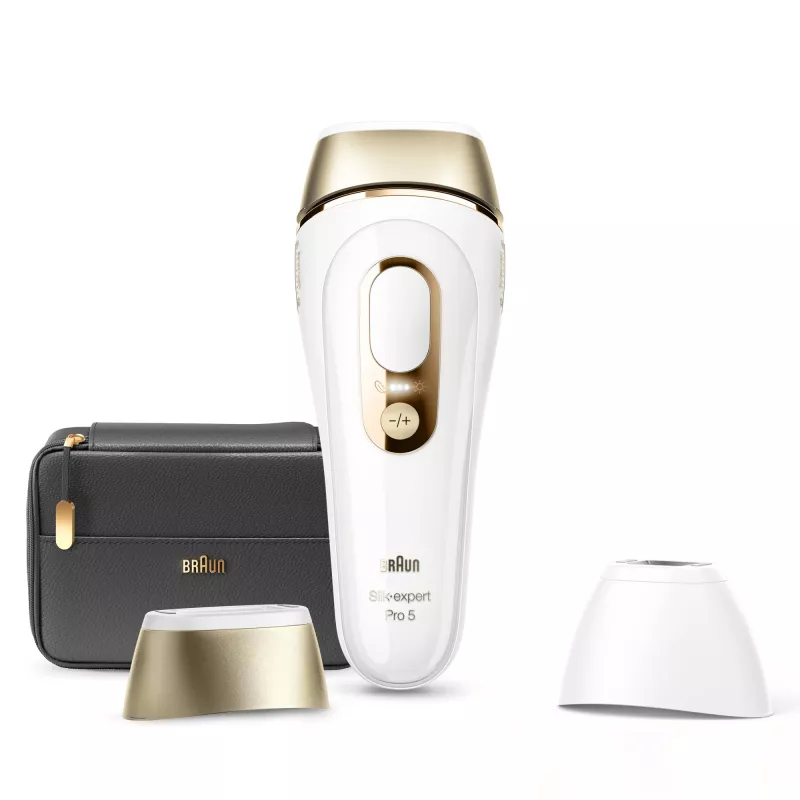 Braun Silk-expert Pro Silk·expert Pro 5 PL5140 Intensiivne impulssvalgus (IPL) Kuldne, Valge