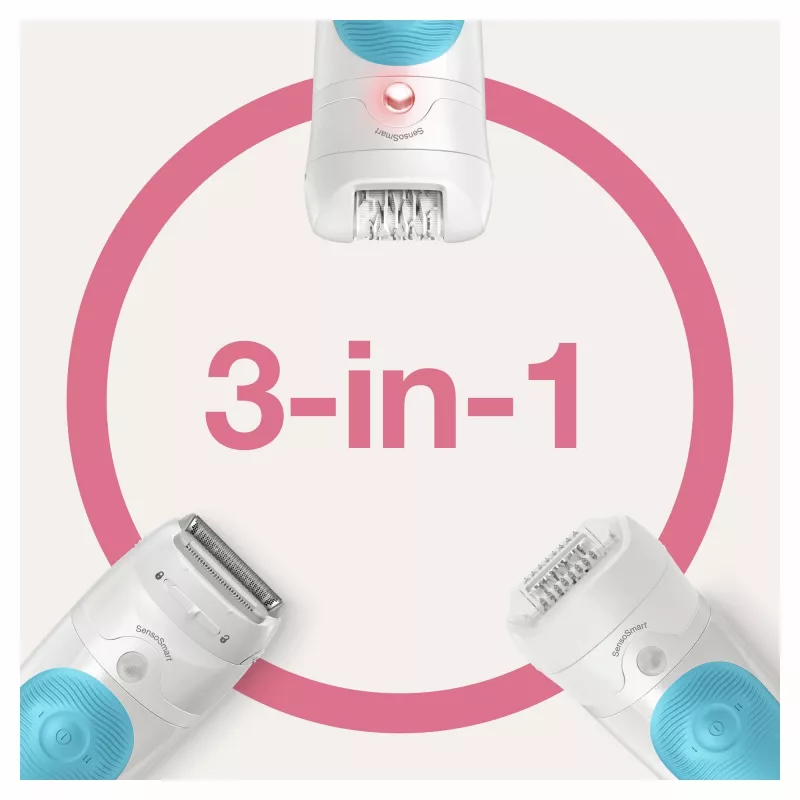 Braun Silk-épil 5 SES 5-605 28 pintsetti Sinine, Valge