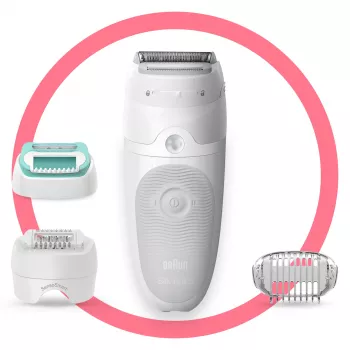 Braun Silk-épil 5 81770430 epilaator 28 pintsetti valge