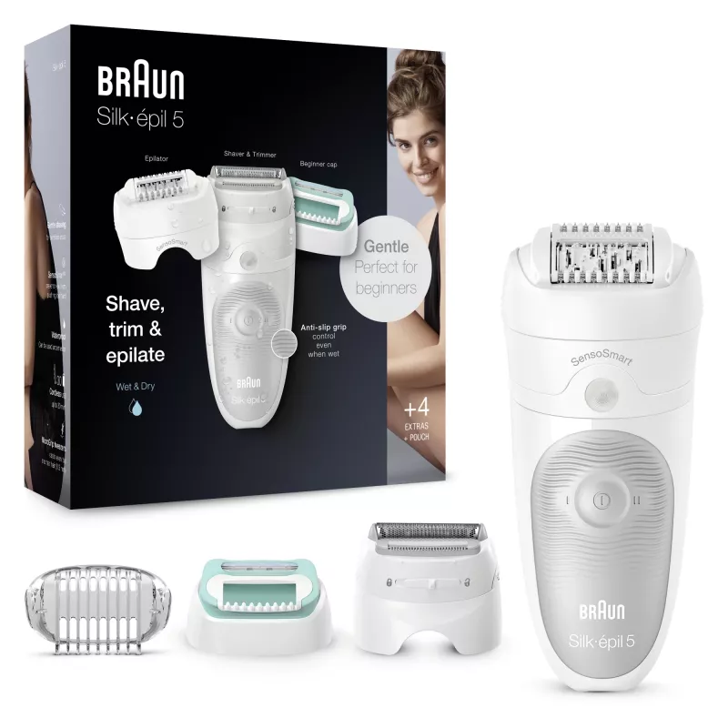 Braun Silk-épil 5 81770430 epilaator 28 pintsetti valge