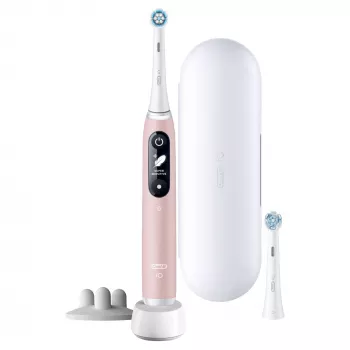 Oral-B iO 6S täiskasvanute vibreeriv hambahari Roosa, Valge