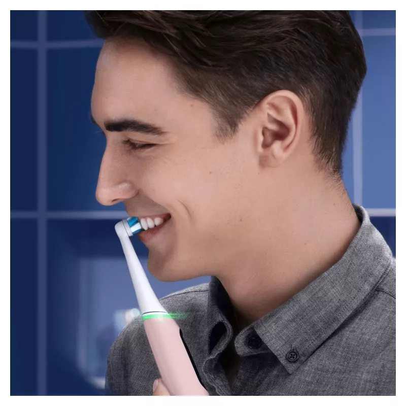 Oral-B iO 6S täiskasvanute vibreeriv hambahari Roosa, Valge