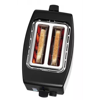 WMF Bueno 0414110011 7 2 slice(s) 800 W Must, Hõbedane