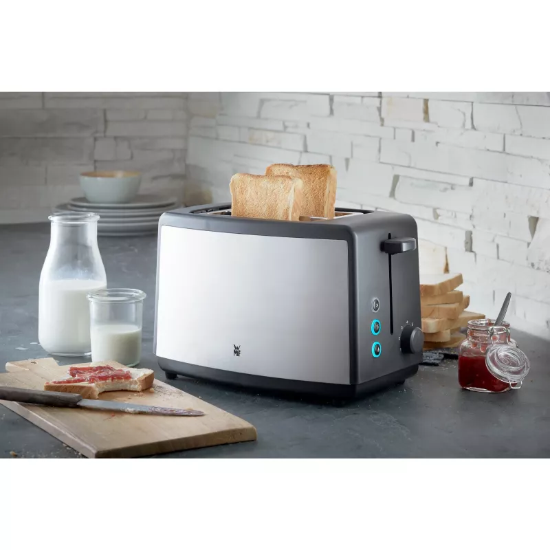 WMF Bueno 0414110011 7 2 slice(s) 800 W Must, Hõbedane