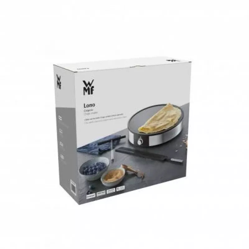 WMF Lono Creperie kreppimasin 1 krepp(i) 1600 W Must, Hõbedane