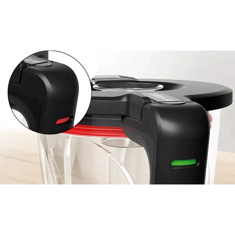 Bosch Serie 4 MMB6382M blender lauasegisti 1200 W Must, roostevaba teras