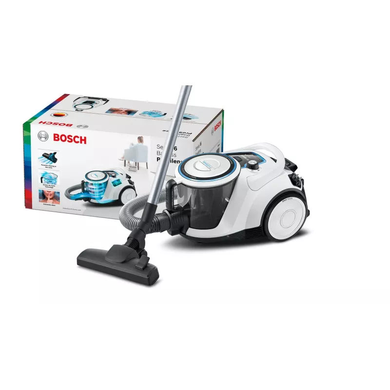 Bosch Serie 6 BGC41LSIL tolmuimeja 2,4 L silindertolmuimeja kuiv 600 W tolmukotita