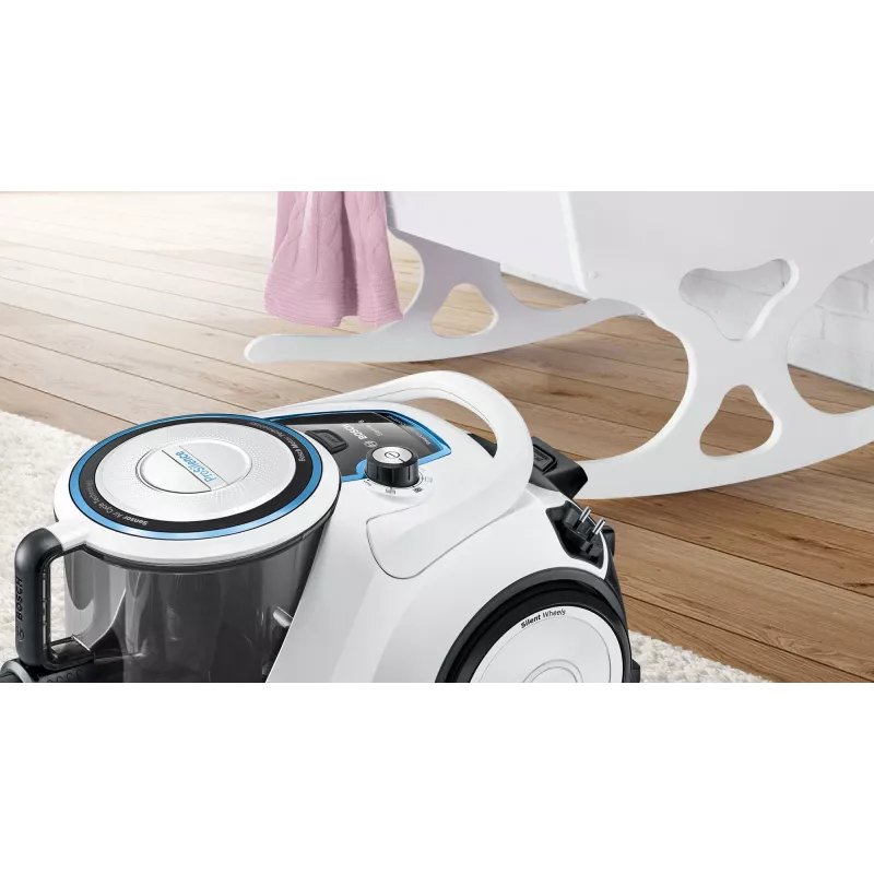 Bosch Serie 6 BGC41LSIL tolmuimeja 2,4 L silindertolmuimeja kuiv 600 W tolmukotita