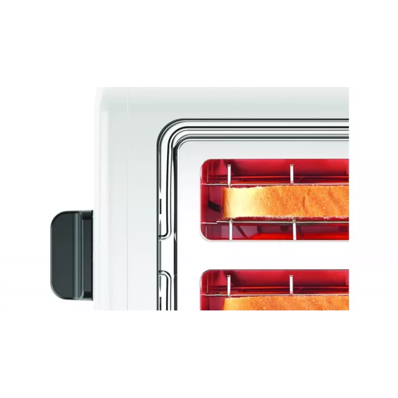 Bosch TAT3P421DE röster 2 viilu 970 W Must, Valge