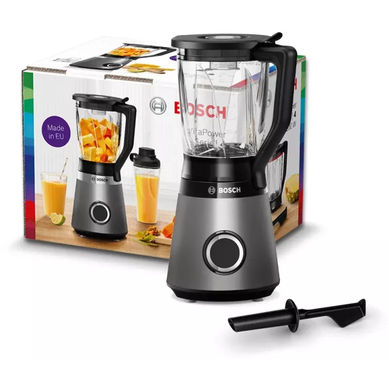 Bosch MMB6172SN blender 1,5 l lauasegisti 1200 W must, roostevaba teras