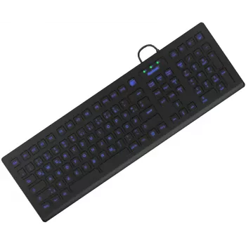 KeySonic KSK-8031INEL-B (DE) klaviatuur Tööstuslik USB QWERTZ Saksa Must