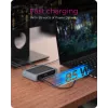 ICY BOX IB-HUB801-TB4 Thunderbolt 4 40000 Mbit/s Antratsiit, Must