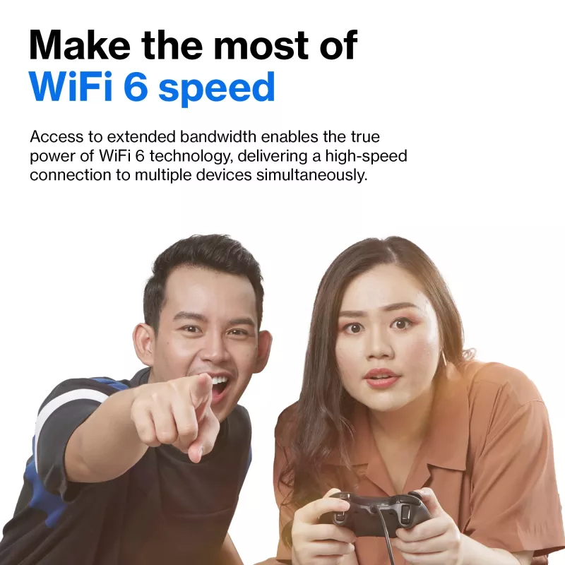 Linksys AX5400 Whole Home Mesh WiFi 6 kaheribaline süsteem, 2-pakk