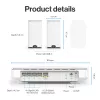 Linksys Velop Micro 6 võrksüsteem – kaheribaline WiFi 6 AX3000 (3-pakk)