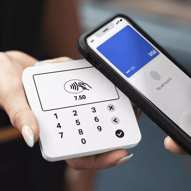 SumUp Solo Lite nutikaardilugeja Aku Bluetooth Valge