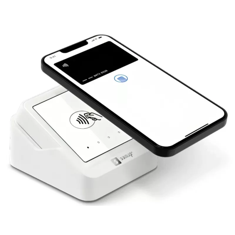 SumUp Solo nutiluger Aku Wi-Fi Valge