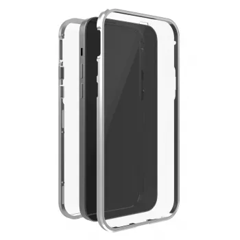 Hama 360° klaasist mobiiltelefoni ümbris 15,5 cm (6,1 tolli) Kate Hõbedane, Läbipaistev