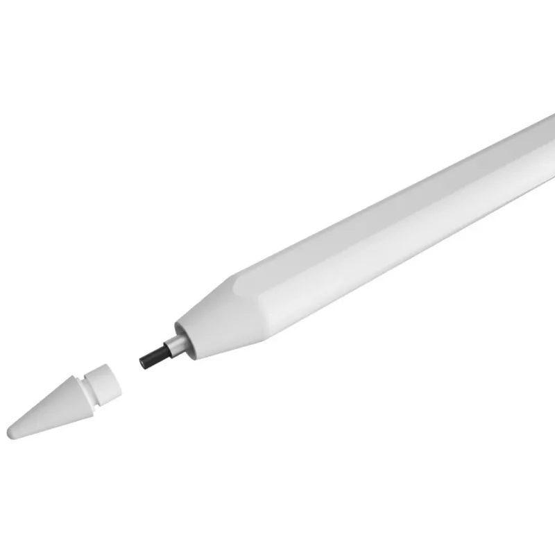 DEQSTER Lite asendusotsakud - pakk 2 tk, otsak, valge, polüvinüülkloriid (PVC), DEQSTER Pencil Lite, Hiina, 15,1 mm