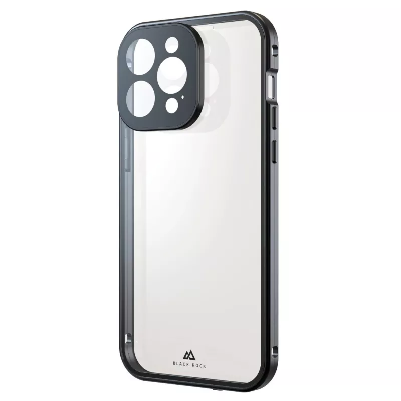 Hama 360° klaasist mobiiltelefoni ümbris Kaan Must iPhone 15 Pro Max 6.7-tollisele