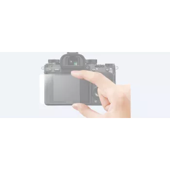 Sony PCK-LG1, Sony, α9, Läbipaistev ekraanikaitse, 1 tk, Ekraanikaitse
