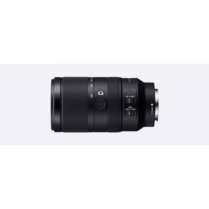 Sony E 70-350 mm F4.5-6.3 G OSS kaameraobjektiivid, must