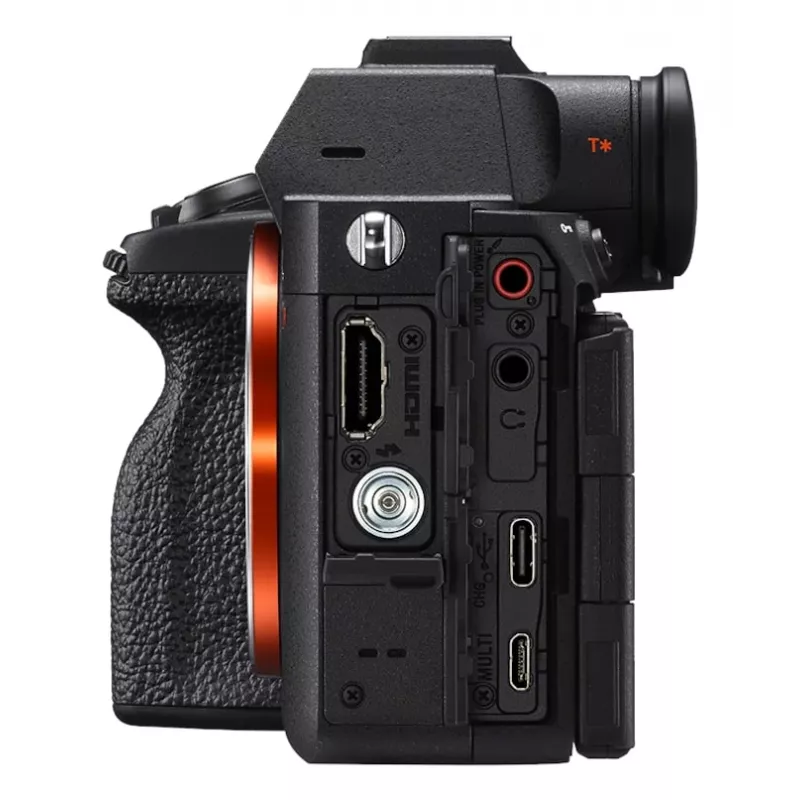 Kaamera Sony α 7R V MILC korpus 61 MP Exmor R CMOS 9504 x 6336 pikslit Must
