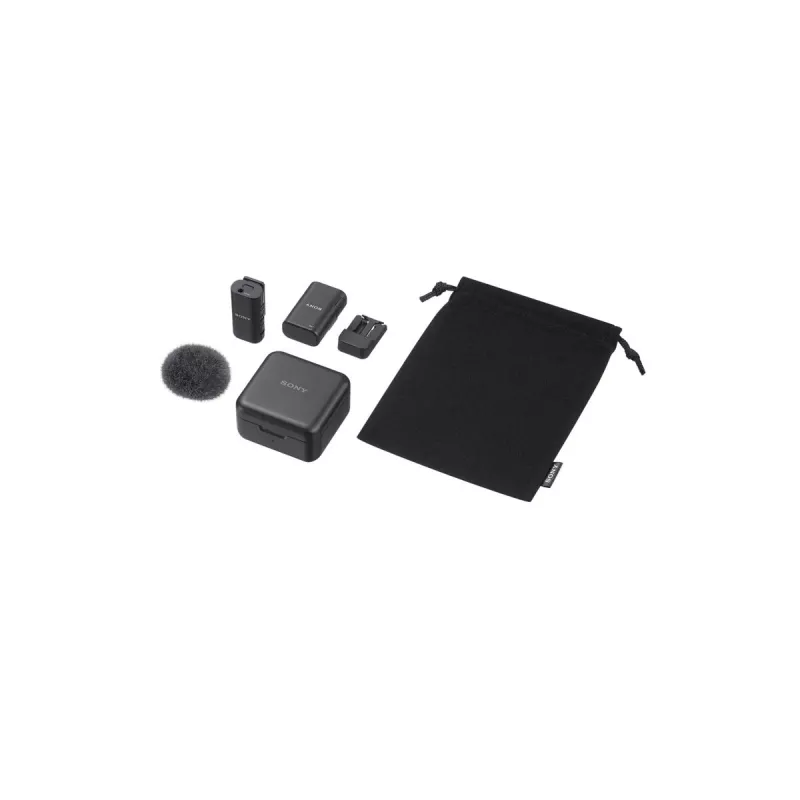 Sony ECM-W3S Must digitaalkaamera mikrofon