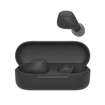 Kõrvaklapid Sony WF-C510 kõrvasisesed tõelised juhtmevabad klapid, Bluetooth 5.3, IPX4, 6 mm draiverid, 22 h aku (koos ümbrisega) — mustad