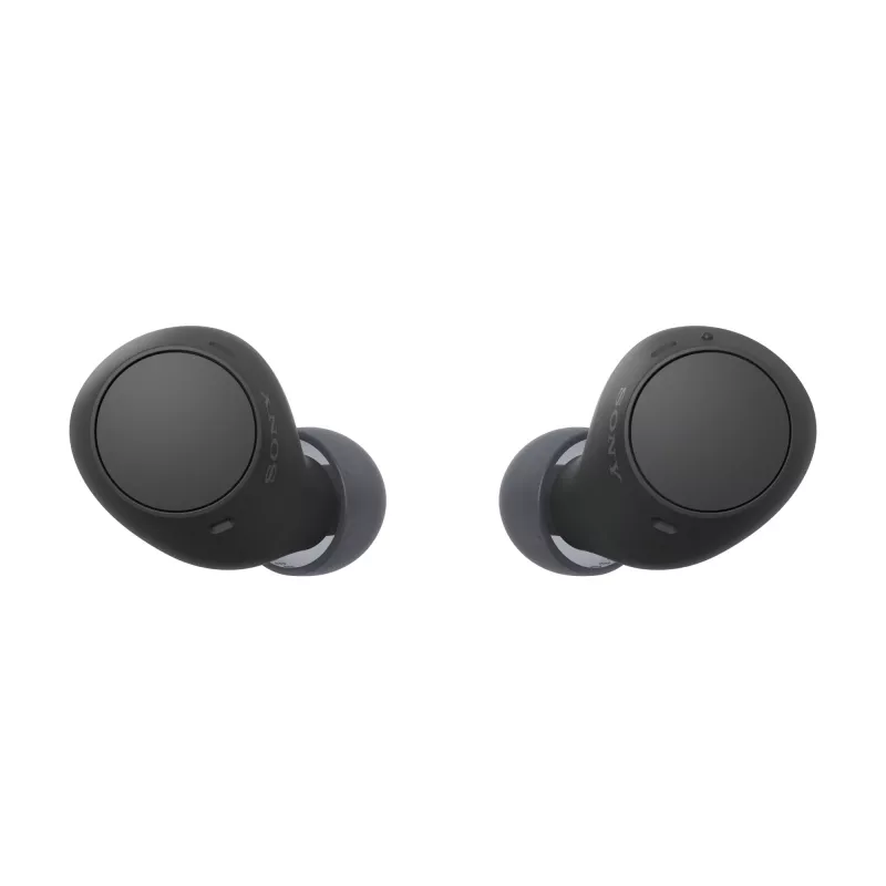 Kõrvaklapid Sony WF-C510 kõrvasisesed tõelised juhtmevabad klapid, Bluetooth 5.3, IPX4, 6 mm draiverid, 22 h aku (koos ümbrisega) — mustad