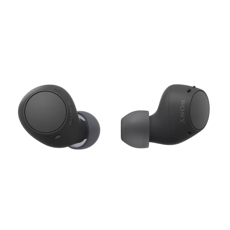 Kõrvaklapid Sony WF-C510 kõrvasisesed tõelised juhtmevabad klapid, Bluetooth 5.3, IPX4, 6 mm draiverid, 22 h aku (koos ümbrisega) — mustad