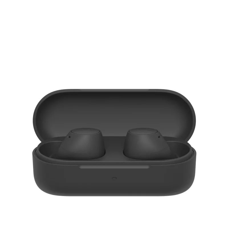 Kõrvaklapid Sony WF-C510 kõrvasisesed tõelised juhtmevabad klapid, Bluetooth 5.3, IPX4, 6 mm draiverid, 22 h aku (koos ümbrisega) — mustad