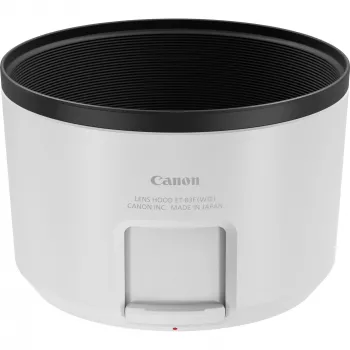 Canon ET-83F (WIII) objektiivikuppel — ümmargune valge, ühildub 8,89 cm läbimõõduga objektiividega