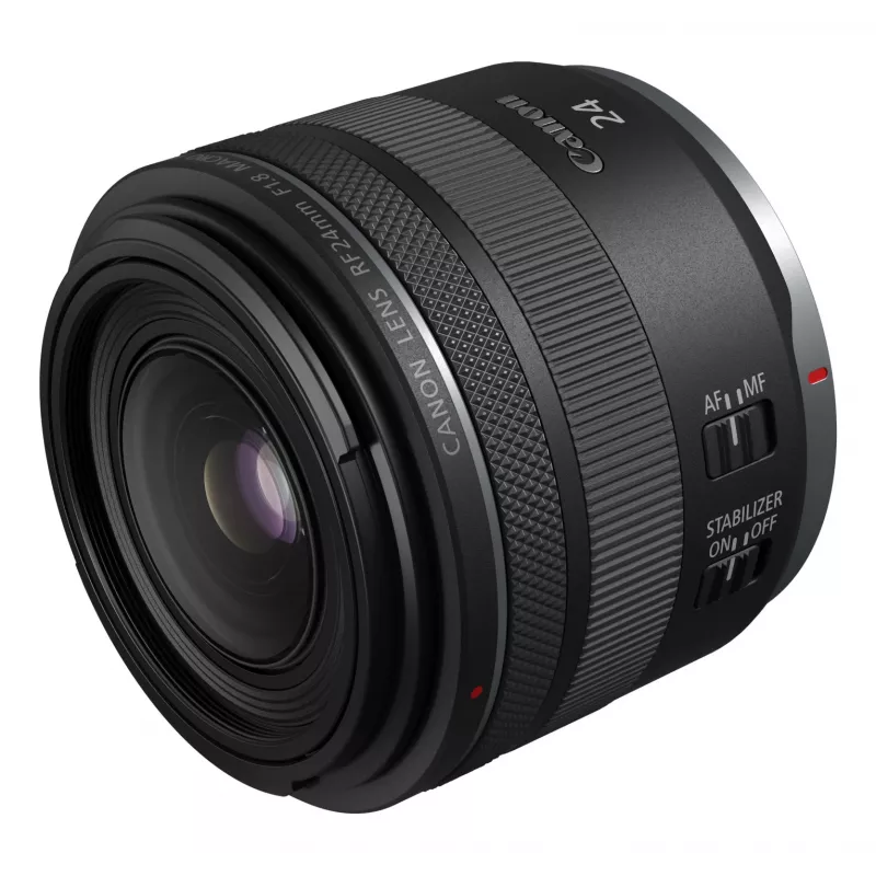 Canon lainurk RF 24 mm F1.8 Macro IS STM kaameraobjektiivid, must