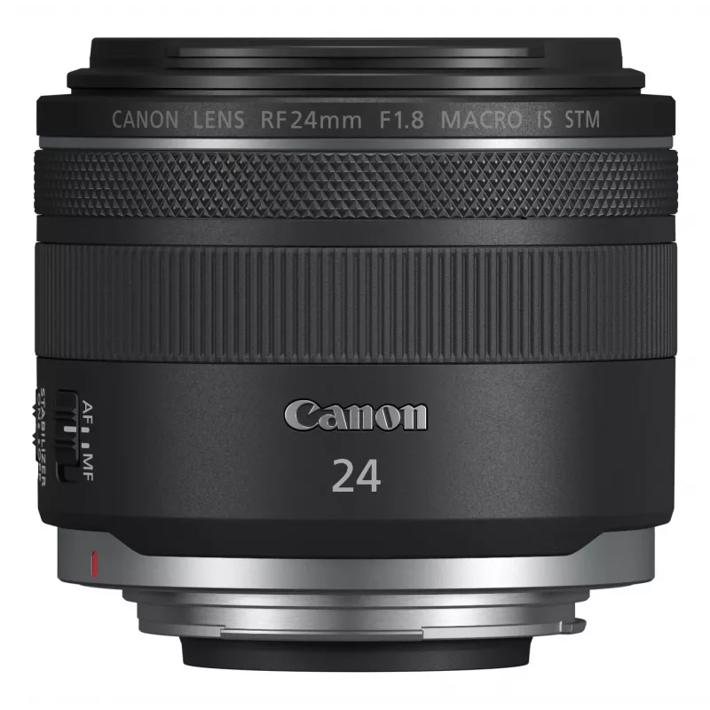 Canon lainurk RF 24 mm F1.8 Macro IS STM kaameraobjektiivid, must